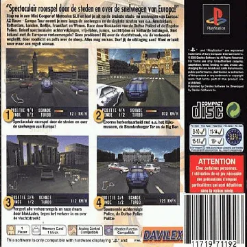 A2 Racer - Europa Tour (NE) box cover back